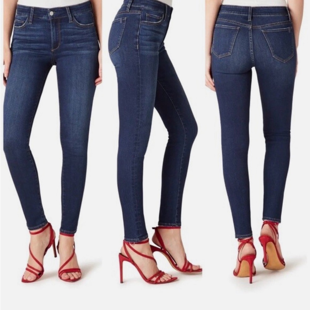 Joe's Jeans Dark Blue Abree Skinny Ankle Jeans